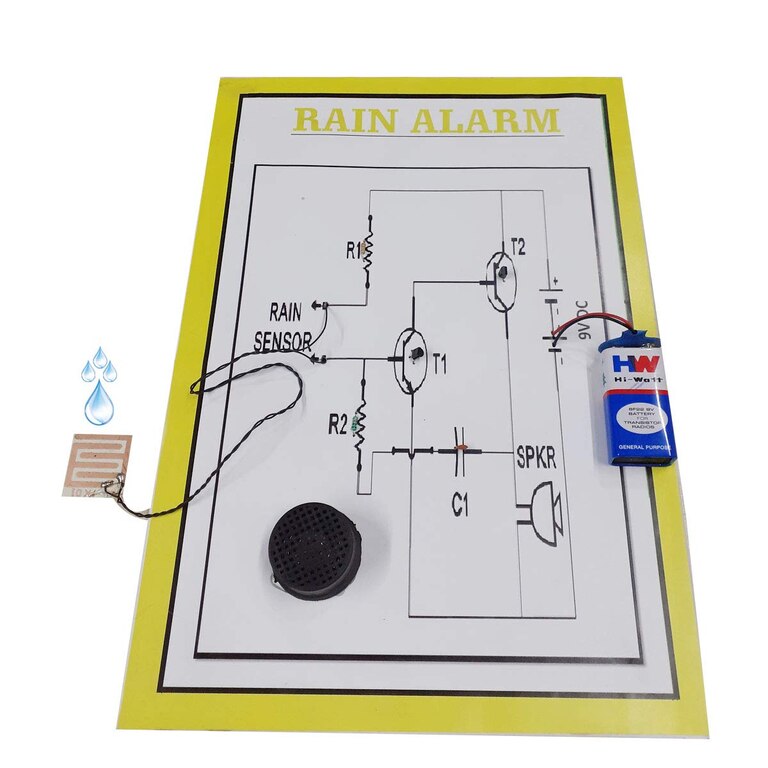 PP-41- RAIN ALARM / PHYSICS PROJECT & MODEL